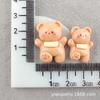 Acessórios de Resina Cartoon Brilhantes Coelho Urso Pato Gato Acessórios de Cabelo para Crianças Materiais Artesanais DIY Sapatos com Furos