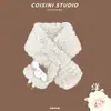 Bufanda de Cordero de Dibujos Animados Estilo Japonés para Mujer, Invierno Felpa Linda Cálida Versátil Cruzada Estudiante Coreana Suave Corazón Femenino