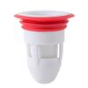 Desagüe de piso de silicona para cocina y sanitarios, a prueba de olores e insectos, filtro central, electrodoméstico antibloqueo, portátil, para uso doméstico, enchufar y usar.