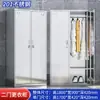Casillero de Acero Inoxidable de Fábrica Gabinete para Personal Armario Casillero Completo de Acero Inoxidable 304 con Puerta Gabinete para Dormitorio Cantina