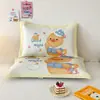 Funda de Almohada Infantil de Verano de Seda de Hielo 50x 30 Jardín de Niños Dibujos Animados Estudiante Funda de Almohada Adulto Funda de Almohada Individual 60x40