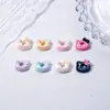 Joias para Nail Art de Desenho Animado Hello Kitty Diamante de Resina Gatinho Kt Fofo Donut Capa de Celular Acessórios para Unhas DIY