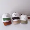 Gorra de Béisbol Simple con Letra Nueva de Verano para Niños Estilo Coreano Bordado Gorra Moderna Fina de Secado Rápido para Viajes de Niños