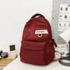 Mochila sencilla para niños, estudiantes universitarios y estudiantes de preparatoria; mochila estilo universitario para niñas; Mochila de pareja estilo coreano