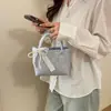 2026 Bolso Pequeño Bolso Elegante Moderno Bolso Cubo de Verano Bolso Sencillo para Mujer Textura Femenina Bolso Cruzado Estilo Nuevo