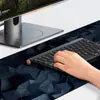 Alfombrilla de Ratón para Gaming Minimalista Extra Grande, Alfombrilla Antideslizante Grande para Teclado para Laptops de Gaming, Uso de Oficina, Tamaño Grande