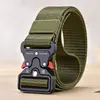 Suministro Exclusivo Transfronterizo de Cinturones Tácticos Cobra, Ropa de Trabajo para Exteriores, Hebilla de Entrenamiento Militar Cinturón de Lona Imitación Nylon, Cinturón Tejido para Hombre