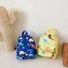 Al por mayor Verano 2023 Nuevo Bolso Infantil Tela Oxford Patrón de Dinosaurio de Dibujos Animados Mochila Guardería Bolso Escolar para Bebé