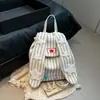 2026 Verano Nuevo Bolso Lindo de Orejas de Conejo Mochila de Gran Capacidad Mochila para Viajes Diario Bolso de Alto Valor Mochila Escolar para Mujeres