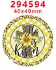 Acessórios de Acrílico Desenho Animado com Glitter Transfronteiriço Acessórios para Joias DIY de Resina Patch Grampo de Cabelo Grampo de Cabelo Gt-J-294577