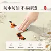 Nova toalha de mesa de fio estilo chinês nacional, à prova d'água, à prova de óleo, lavável, quadrada, tapete de mesa de jantar espessado, toalha de mesa de chá estilo lótus Zen
