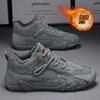 Zapatos de Terciopelo de Invierno 2023 para Hombres que Trabajan en Sitios de Construcción, Zapatos de Algodón Gruesos Antideslizantes y Cálidos, Zapatos de Moda para Protección Laboral, Estilo de Invierno
