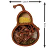 Abundância de Grãos Ímã de Geladeira Decoração Cultural e Criativa para Casa Nova Casa Personalizado Criativo de Madeira de Alta Qualidade Adesivo Magnético