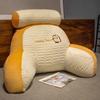Cojín grande para sofá, respaldo suave, para cama, lectura, tatami