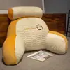 Almofada de Cabeceira de Látex Bolsa Macia Almofada Lombar Grande Encosto Almofada de Sofá Travesseiro de Cama Cama Dormitório Tatame