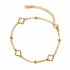 Moda Europea y Americana Cadena Cubana Versátil Streetwear Hip Hop para Hombre Unisex Pulsera de Acero Inoxidable para Pareja Joyería de Comercio Exterior