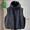 Chaleco chaqueta ligero tipo europeo con capucha para mujer, nuevo modelo de primavera y otoño, holgado y versátil, chaqueta chaleco casual, moderno