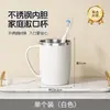 2026 Nueva Taza para Enjuague Bucal y Soporte para Cepillos de Dientes de Acero Inoxidable para una Familia de Tres o Cuatro, Estilo Alto, Lujo Ligero, Soporte para Cepillos de Dientes Antimoho para Parejas