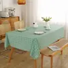 Venta Directa de Fábrica Mantel Desechable de Peva Ecológico Sin Lavar Impermeable y a Prueba de Aceite Mantel a Cuadros para Mesa de Café Venta al por Mayor