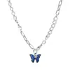 Collar de Mariposa Dulce y Fresco para Mujer, Empalme de Perlas, Diseño de Nicho, Cadena Estilo Hip-Hop Minimalista Ins, Cadena para la Clavícula