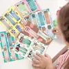8 Adesivos de Quebra-Cabeça com Rótulos Náuticos, Adesivos Educacionais e Criativos para Colagem de Desenhos Animados DIY, Adesivos de Recompensa Pequenos para Crianças