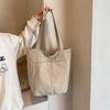 Japonês Novo Nylon Impermeável Casual 2024 Primavera e Verão Ombro Pano Bolsa Design Sense Feminino Grande Capacidade Commuter Tote Bag