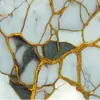 Pegatinas de Azulejos 3D de Imitación Transfronterizas, Pegatinas de Pared Decorativas 3D Autoadhesivas Impermeables de PVC para Baño con Imitación de Mármol Antiincrustantes