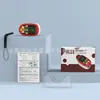 Oxímetro de dedo con clip para dedo en inglés transfronterizo Lk88 Monitoreo de pulso Dispositivo portátil para uso doméstico para medir la saturación de oxígeno en sangre