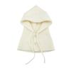 Coreia do Sul balaclava chapéu de inverno das mulheres lenço chapéu quente casal integrado proteção da orelha chapéu de malha de lã