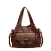 2026 Bolso Cruzado Nuevo para Mujer Moda Europea y Americana Gran Capacidad Piel Suave Bolso de Mano para Mujer Bolso Cruzado Casual de Hombro Tote