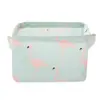 Cesta de armazenamento para mesa, bolsa de armazenamento de tecido, bolsa de armazenamento para edredom, bolsa de embalagem para mudança, cesta de armazenamento à prova d'água com alça