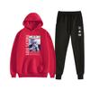 Jujutsu Kaisen Spell Battle Novo Casual Trendy Cartoon Texto Impressão Moletom Masculino e Feminino