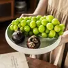 Conjunto de Louça Cerâmica de Cor Sólida para Uso Doméstico, Tigela Redonda Grande, Tigela de Frutas para Atacado, Tigela de Salada