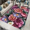Atacado Estilo Moderno Padrão de Flores Sala de Estar Mesa de Café Tapete Nórdico Simples Almofada de Sofá Casa Sala Tapete Coberto