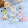 Accesorios 3D de Resina Gorditos de Signos del Zodiaco Luminosos Pegamento Crema para Lazos de Pelo, Llaveros, Colgantes, Adornos al por Mayor