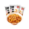 Akuan Chengdu Fideos Dulces Envasados Secos Mixtos Sin Cocinar Fideos Instantáneos Comida de Reemplazo para Comidas Nocturnas en Dormitorios Snack Alimentos Venta al por Mayor