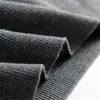 Suéter de Punto de Manga Larga para Hombre, Color Sólido, Media Botonadura, Cuello Redondo, Prenda Base, Tendencia Europea y Americana