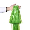 Nuevas cortinas de seda de lluvia color macarrón 2026, suministro directo del fabricante, especializado en la producción de cortinas de seda de lluvia en varios estilos y colores degradados