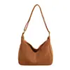 Bolso de gamuza de invierno 2026 nuevo diseño de moda versátil bolso de hombro cruzado casual gran capacidad para el trabajo bolso de axila