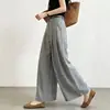 Estilo minimalista, versátiles y fluidos pantalones de pierna ancha - la colección de verano 2026 presenta pantalones casuales holgados, de alta gama y elegantes, perfectos para el trabajo
