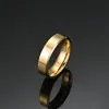 Anillo Plano Brillante Mate de Acero de Titanio para Mujeres y Hombres, Superficie Plana de 2 mm 4 mm, Anillo Sencillo de Nicho Estilo Pareja, No se Desvanece