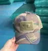 Gorra de Béisbol Popular Bordada Camuflada Transfronteriza para Hombres, Gorra Táctica Cp con Velcro, Gorra Sombrilla para Montañismo, Gorra de Velcro