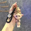 Chaveiro Criativo de Cavalo Arco-Íris Unicórnio Desenho Animado para Mulheres, Chaveiro Fofo Estilo Ins, Pingente para Mochila de Estudante, Pequeno Presente