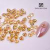 Nova Aurora Colorido Champanhe Nail Art Em Forma De Broca Net Celebridade Fundo Plano Em Forma De Broca De Unha Broca Enfeites DIY