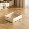 Cesta para Snacks y Artículos Varios, Cesta de Plástico para Almacenamiento Doméstico, Caja Organizadora para Gabinete de Cocina, Caja Organizadora de Ropa para Armario de Dormitorio