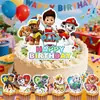 Enfeite de Bolo Inserível Festa de Cachorro Suprimentos Patrulha Canina Pequeno Enfeite de Bolo Inserível Decoração de Bolo