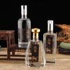 Fabricante Venta al por Mayor Punto Transparente Botellas de Vino Blanco de 0.5 kg Botellas Vacías Vino Casero Botellas Decorativas Exquisito Embalaje de Caja de Regalo