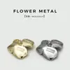 Botones Decorativos Irregulares de Perla y Flor Botones Metálicos de Forma Especial Tops Prendas de Piel Prendas de Abrigo Botones Decorativos de Flor