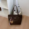 Bolso Texturizado de Gran Capacidad para Mujer 2026 Verano Nuevo de Moda Tendencia Estilo Coreano Elegante Bolso de Mano Bolso Tote al Hombro