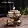 Quemador de Incienso de Latón para Uso Doméstico, Pequeño Mini Porta Incienso para Sándalo, Soporte para Varillas de Incienso, Soporte para Incienso de Torre, Quemador de Incienso para Ceremonia del Té